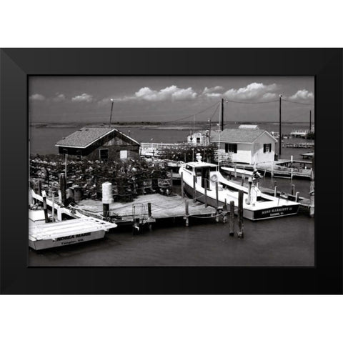 Tangier Island I Black Modern Wood Framed Art Print by Hausenflock, Alan