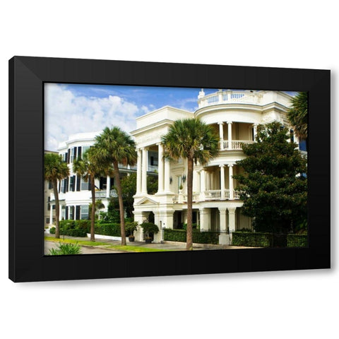 Charleston Style III Black Modern Wood Framed Art Print by Hausenflock, Alan