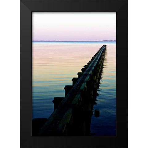 Toward the Horizon II Black Modern Wood Framed Art Print by Hausenflock, Alan