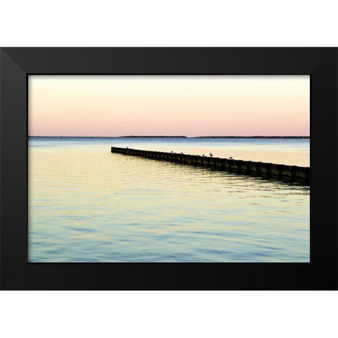 Toward the Horizon III Black Modern Wood Framed Art Print by Hausenflock, Alan