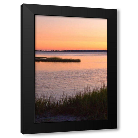 Chincoteague Sunrise IV Black Modern Wood Framed Art Print by Hausenflock, Alan