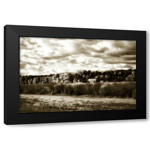 Hanover Farm II Black Modern Wood Framed Art Print by Hausenflock, Alan