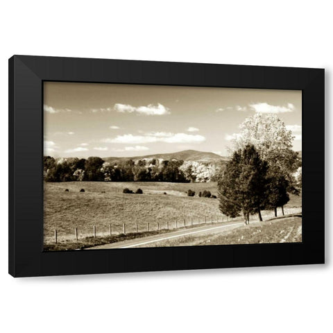 Autumn Foothills III Black Modern Wood Framed Art Print by Hausenflock, Alan