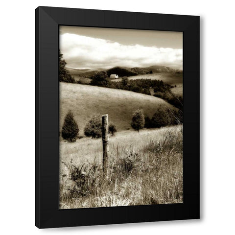 Madison County I Black Modern Wood Framed Art Print with Double Matting by Hausenflock, Alan