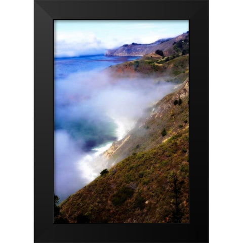 California Coast I Black Modern Wood Framed Art Print by Hausenflock, Alan