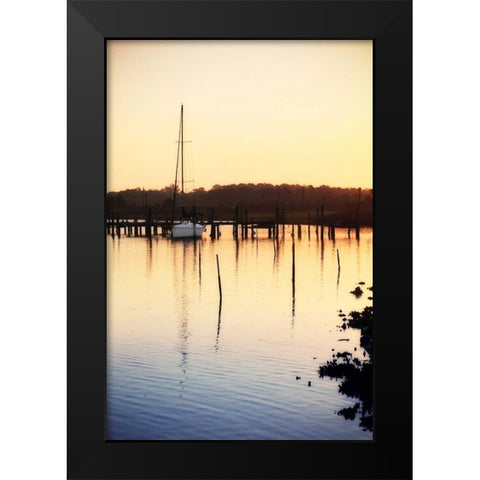 Gable Creek Sunrise II Black Modern Wood Framed Art Print by Hausenflock, Alan