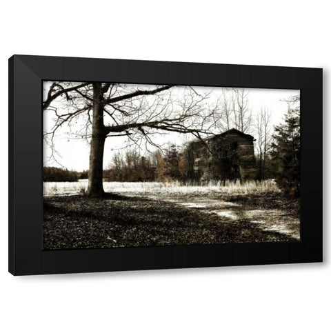 Yesterday II Black Modern Wood Framed Art Print with Double Matting by Hausenflock, Alan