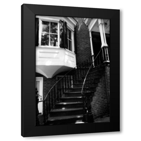 Savannah Style III Black Modern Wood Framed Art Print with Double Matting by Hausenflock, Alan