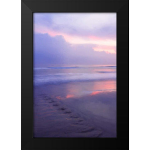 Wrightsville Sunrise II Black Modern Wood Framed Art Print by Hausenflock, Alan