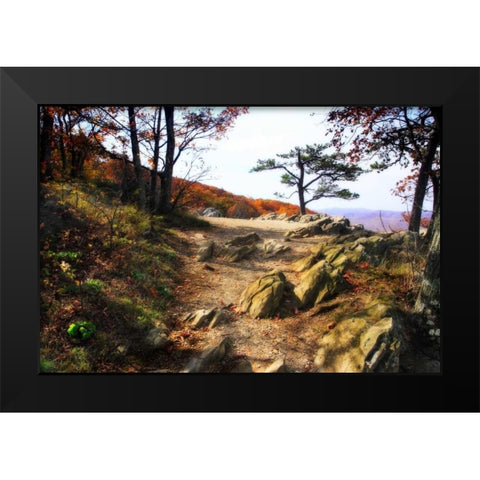 Stoney Ridge I Black Modern Wood Framed Art Print by Hausenflock, Alan
