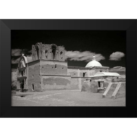 San Jose de Tumacacori I Black Modern Wood Framed Art Print by Johnson, George