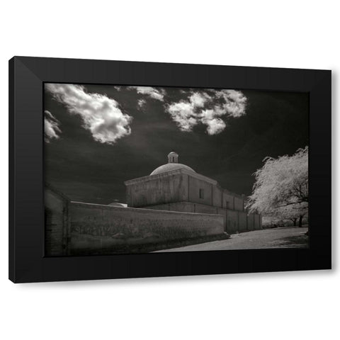 San Jose de Tumacacori II Black Modern Wood Framed Art Print with Double Matting by Johnson, George