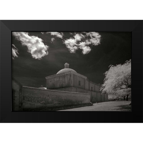 San Jose de Tumacacori II Black Modern Wood Framed Art Print by Johnson, George