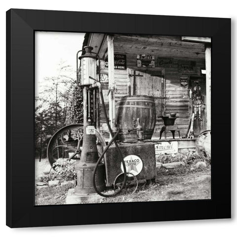 Sautee Store II Black Modern Wood Framed Art Print by Johnson, George