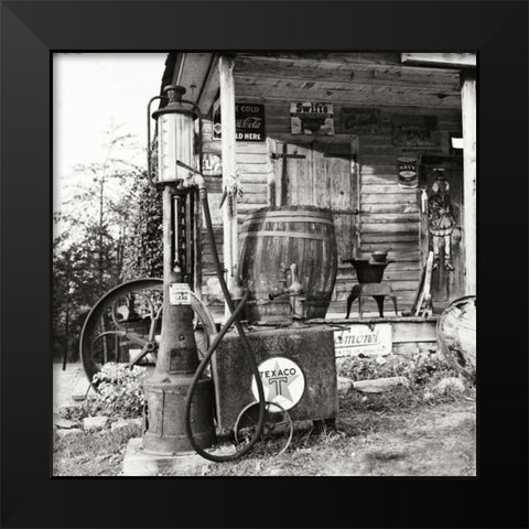 Sautee Store II Black Modern Wood Framed Art Print by Johnson, George