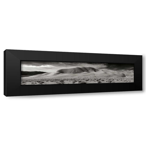 Eureka Dunes Black Modern Wood Framed Art Print with Double Matting by Johnson, George