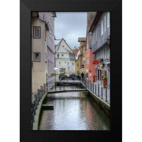 Memmingen I Black Modern Wood Framed Art Print by Johnson, George