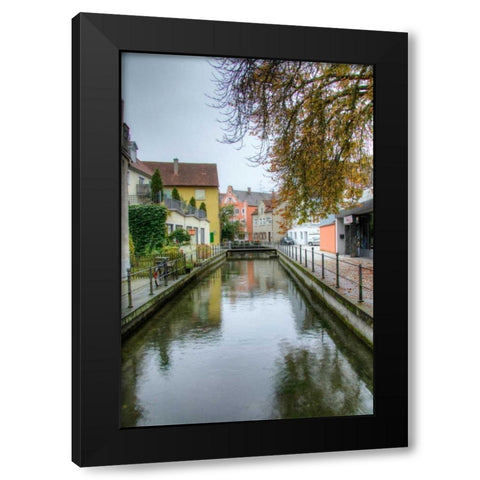 Memmingen II Black Modern Wood Framed Art Print by Johnson, George