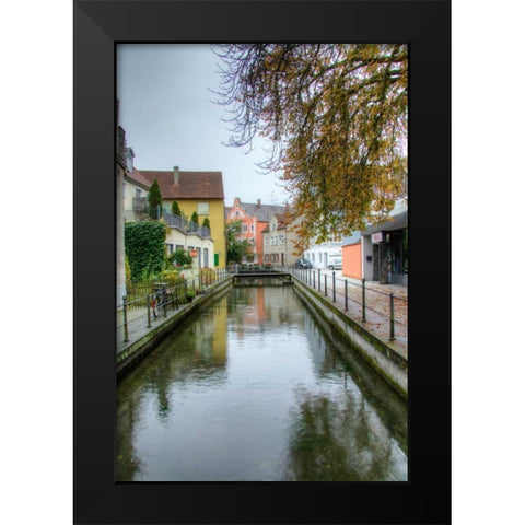 Memmingen II Black Modern Wood Framed Art Print by Johnson, George