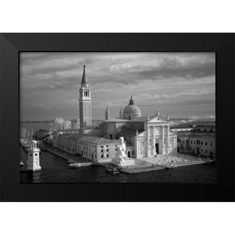 Classic Venice II Black Modern Wood Framed Art Print by Johnson, George