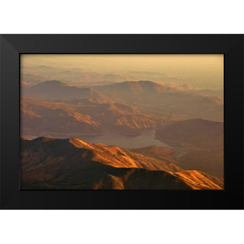 Kern Valley II Black Modern Wood Framed Art Print by Kidd, Brian