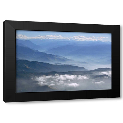 Kern Valley VI Black Modern Wood Framed Art Print by Kidd, Brian