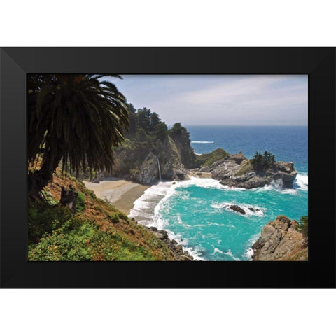 Hidden Cove I Black Modern Wood Framed Art Print by Kidd, Brian