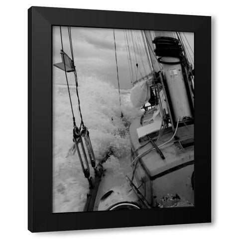 Life at Sea I Black Modern Wood Framed Art Print with Double Matting by Kidd, Brian