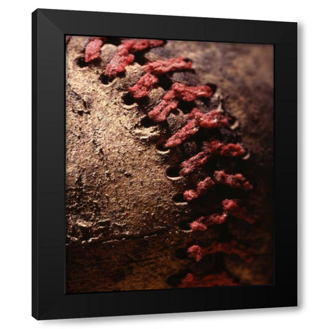 Summer Ball III Black Modern Wood Framed Art Print with Double Matting by Larson, Scott