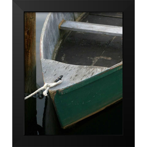 Fishing Boat IV Black Modern Wood Framed Art Print by Larson, Scott