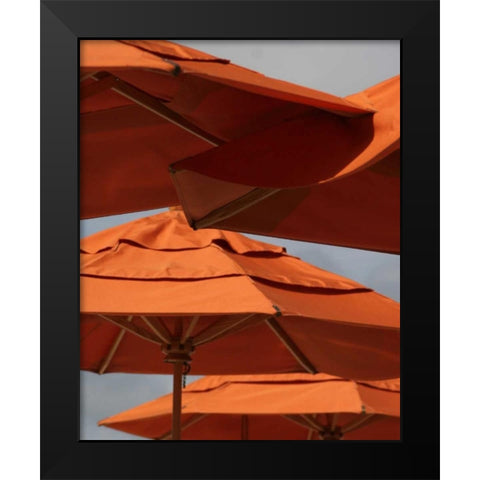 Beach House VI Black Modern Wood Framed Art Print by Larson, Scott