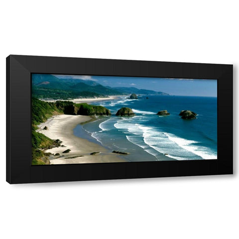 Ecola State Park III Black Modern Wood Framed Art Print by Leahy, Ike