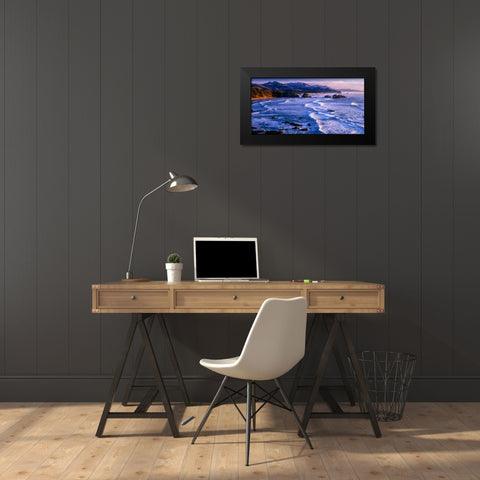 Ecola State Park IV Black Modern Wood Framed Art Print by Leahy, Ike
