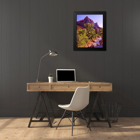 Zion National Park I Black Modern Wood Framed Art Print by Leahy, Ike
