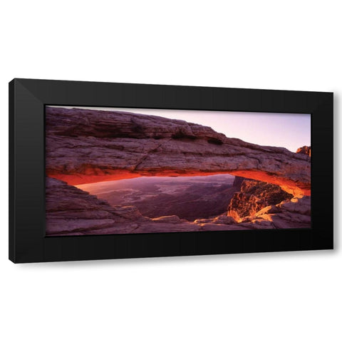 Canyon Lands National Park II Black Modern Wood Framed Art Print by Leahy, Ike