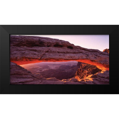 Canyon Lands National Park II Black Modern Wood Framed Art Print by Leahy, Ike