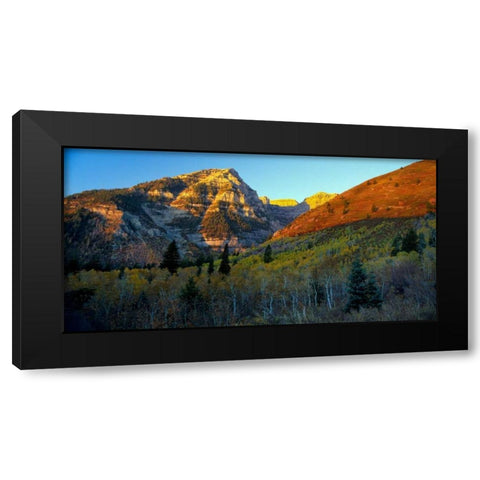 Sundance Black Modern Wood Framed Art Print with Double Matting by Leahy, Ike
