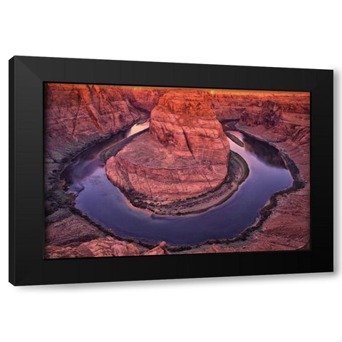 Colorado River Black Modern Wood Framed Art Print by Leahy, Ike