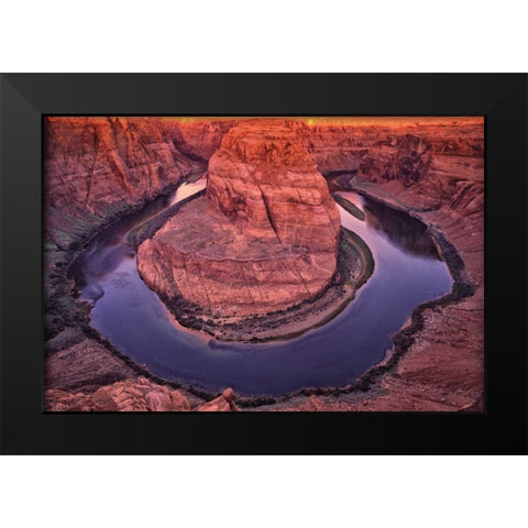 Colorado River Black Modern Wood Framed Art Print by Leahy, Ike