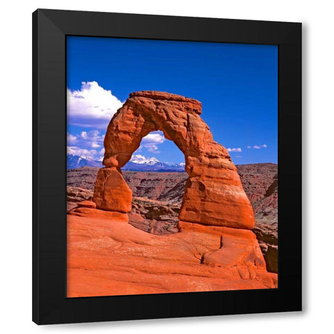 Arches National Park III Black Modern Wood Framed Art Print with Double Matting by Leahy, Ike