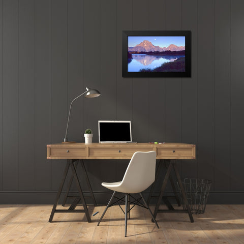 Grand Teton National Park II Black Modern Wood Framed Art Print by Leahy, Ike