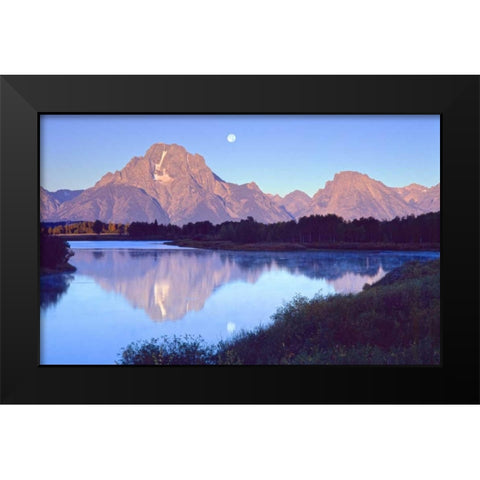 Grand Teton National Park II Black Modern Wood Framed Art Print by Leahy, Ike