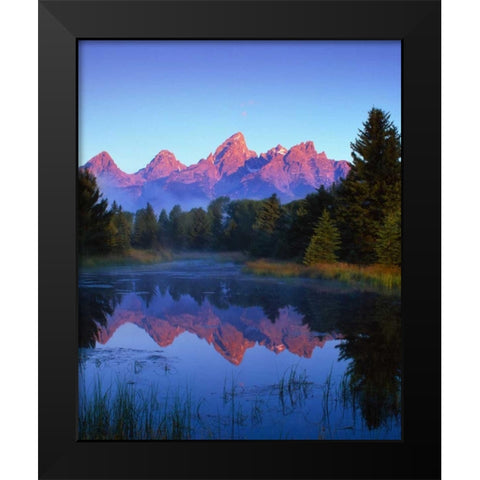 Grand Teton National Park VI Black Modern Wood Framed Art Print by Leahy, Ike
