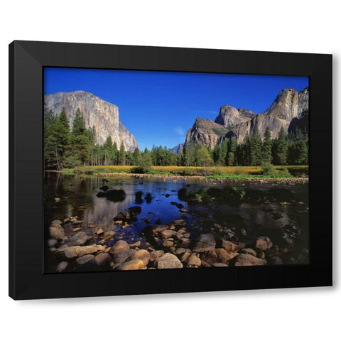 Yosemite II Black Modern Wood Framed Art Print by Leahy, Ike