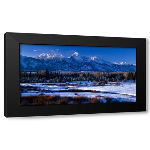 Grand Teton National Park XVI Black Modern Wood Framed Art Print with Double Matting by Leahy, Ike