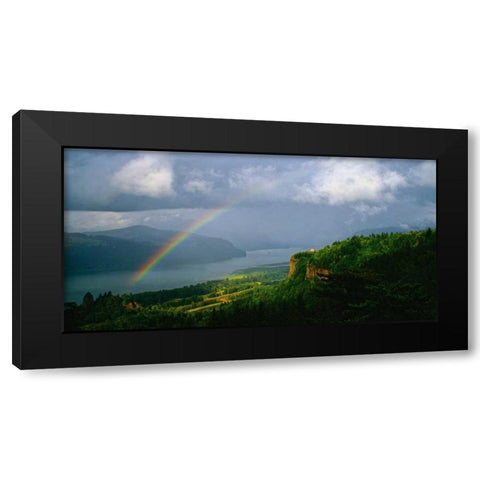 Columbia River Gorge VI Black Modern Wood Framed Art Print by Leahy, Ike