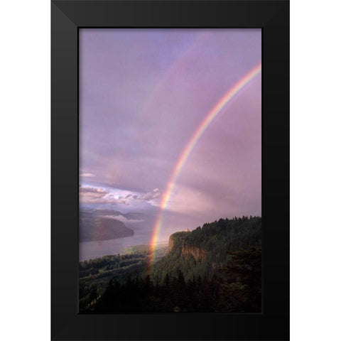 Columbia River Gorge VII Black Modern Wood Framed Art Print by Leahy, Ike