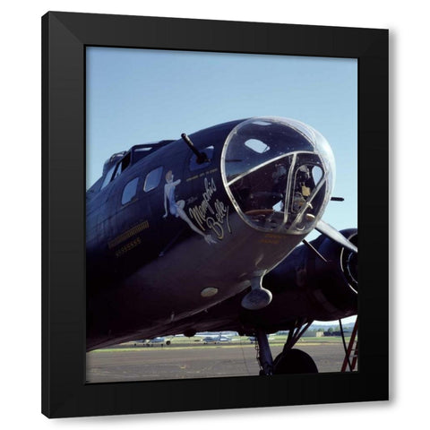 Memphis Bell Black Modern Wood Framed Art Print by Leahy, Ike