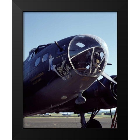 Memphis Bell Black Modern Wood Framed Art Print by Leahy, Ike