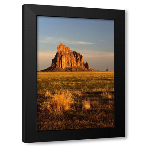 Ship Rock V Black Modern Wood Framed Art Print by Leahy, Ike